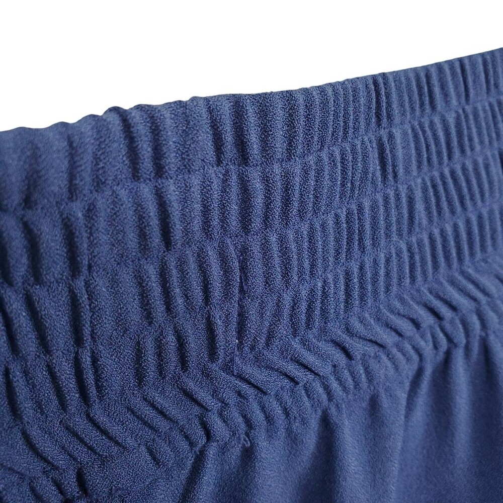 Melissa McCarthy NEW 1X Pants Flowy Cropped Capri Button Cuff Elastic Waist Hems - Picture 8 of 12